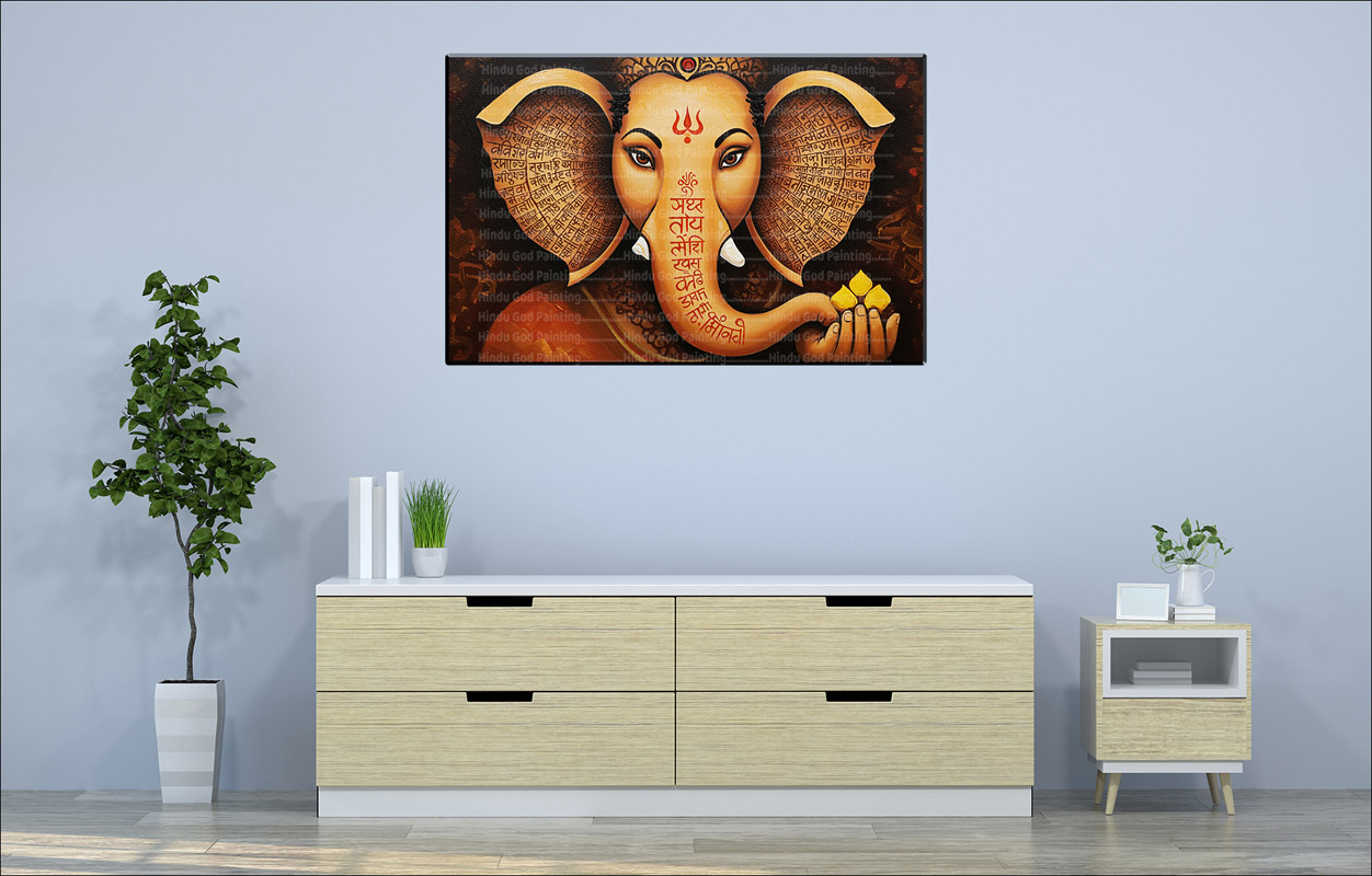 Ganesh - decorate with wall art