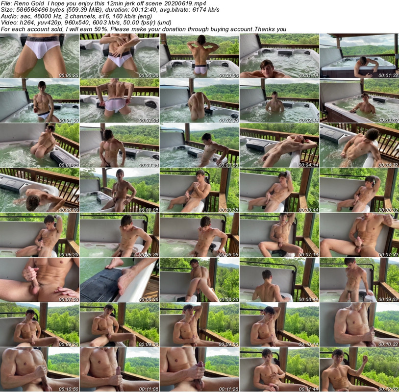 Reno Gold  I hope you enjoy this 12min jerk off scene 20200619