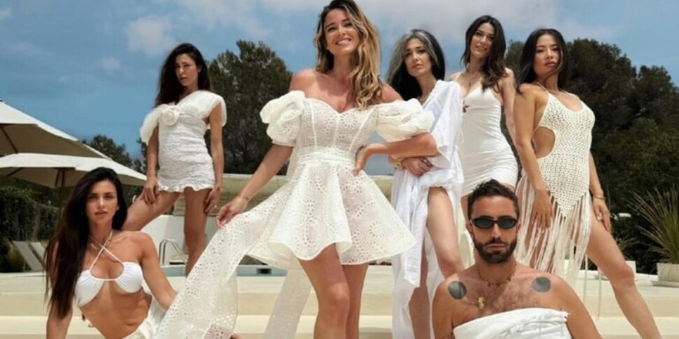 Diletta Leotta addio al nubilato abito atelier Emé Diletta Leotta addio al nubilato abito atelier Emé