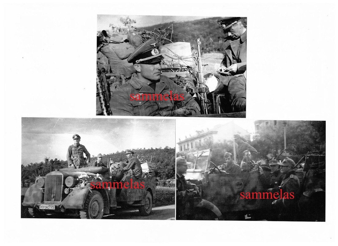 Südfront Italien Tropenkleidung PKW Tarn -