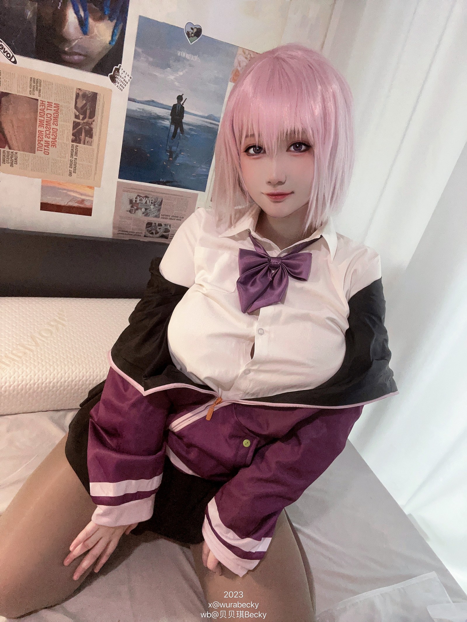 贝贝琪 Becky 新条茜 Cosplay 写真集｜动画角色摄影（40P｜226MB）插图9