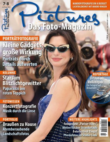 Cover: Pictures Das Foto-Magazin No 07-08 Juli-August 2022