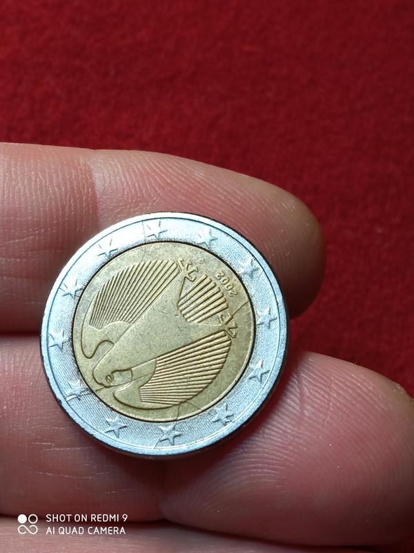 Dos euros de Alemania del 2002 con cuño roto. IMG-20201114-105429