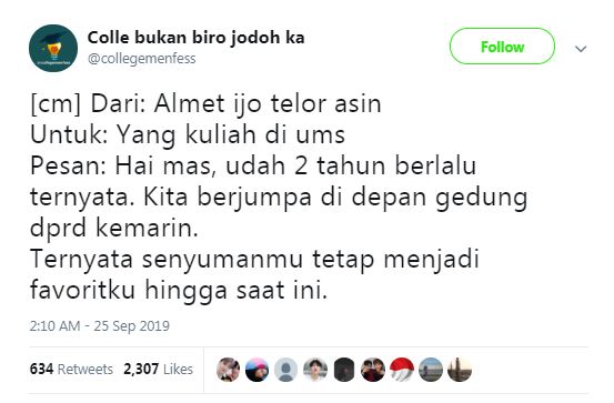 Twitter @collegemenfess