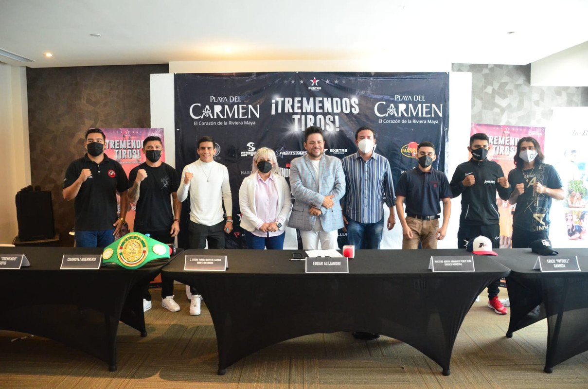 Todo listo para los combates en “Tremendos Tiros” que será avalado por el WBC