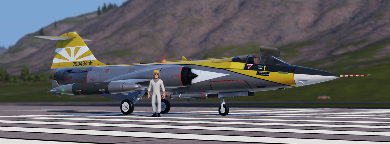 SimplePlanes | F-104 Starfighter II