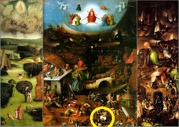 Quiz - a clutch of artistic eggs for Easter Bosch-last-judgement-11