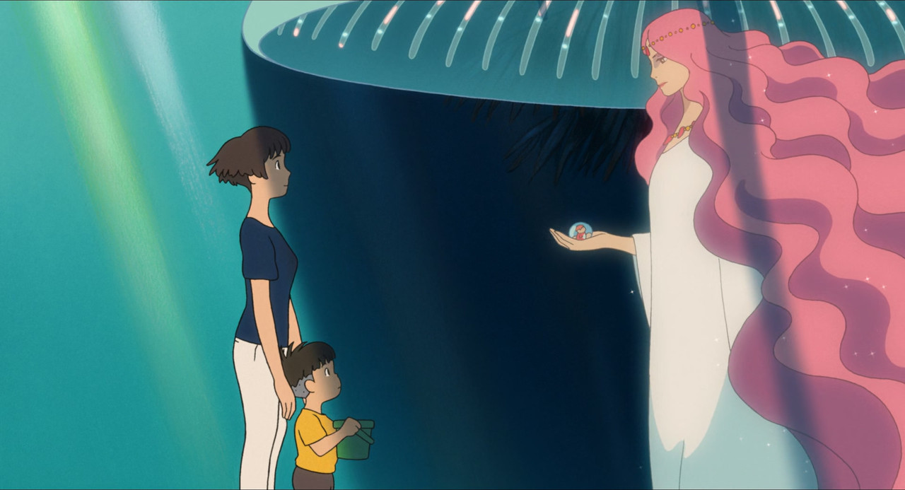 Ponyo 2008 REPACK 1080p BluRay x265 HEVC 10bit EAC3 7 1 Japanese English Garshasp QxR