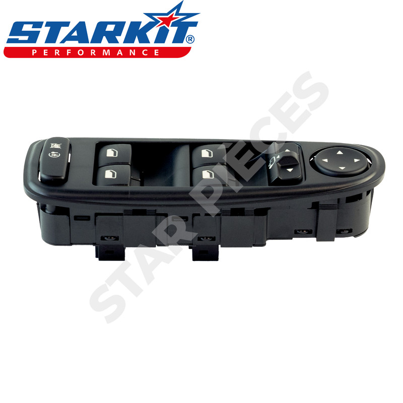 Interrupteur Lève-vitre électrique Avant Gauche Pour Citroën C4 Grand Picasso 2007-2014 - Référence OEM 6554.YH