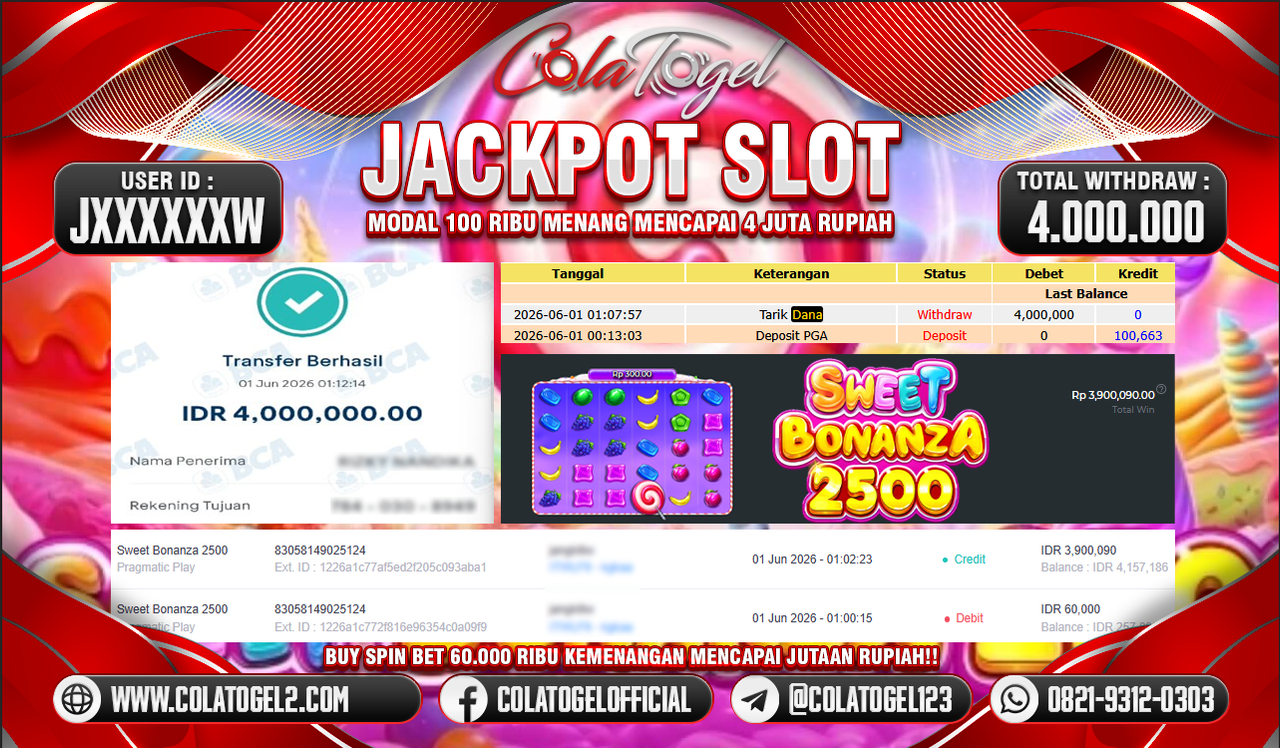 JACKPOT SLOT GACOR!!