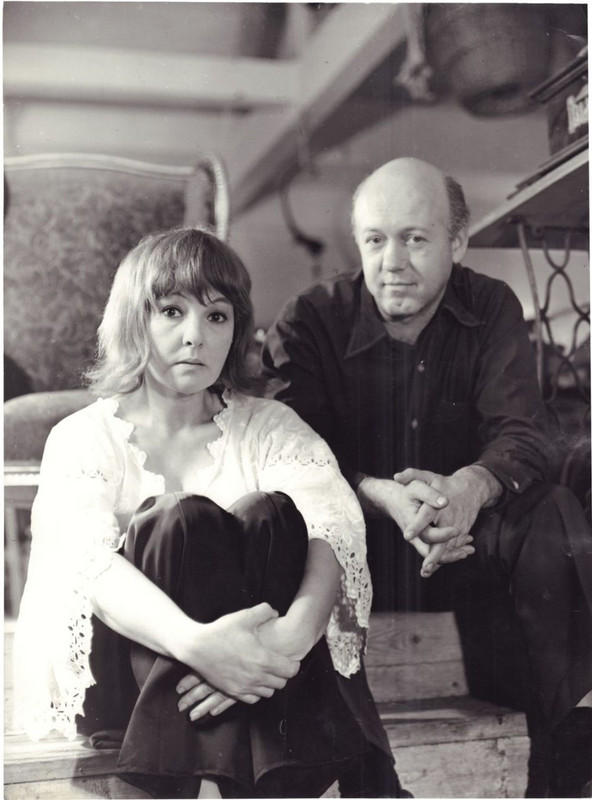 Белла Ахмадулина и Борис Мессерер