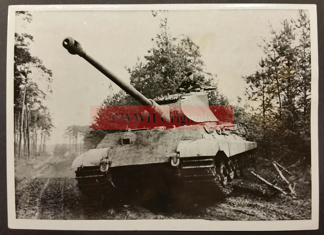 German Tank Panzer Tiger II King Tiger Königstig