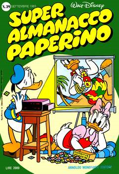 Super Almanacco Paperino II Serie 39 (1983)