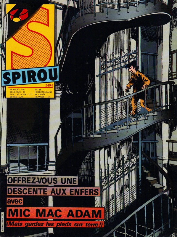 Le Journal de Spirou · nº2494 — 001