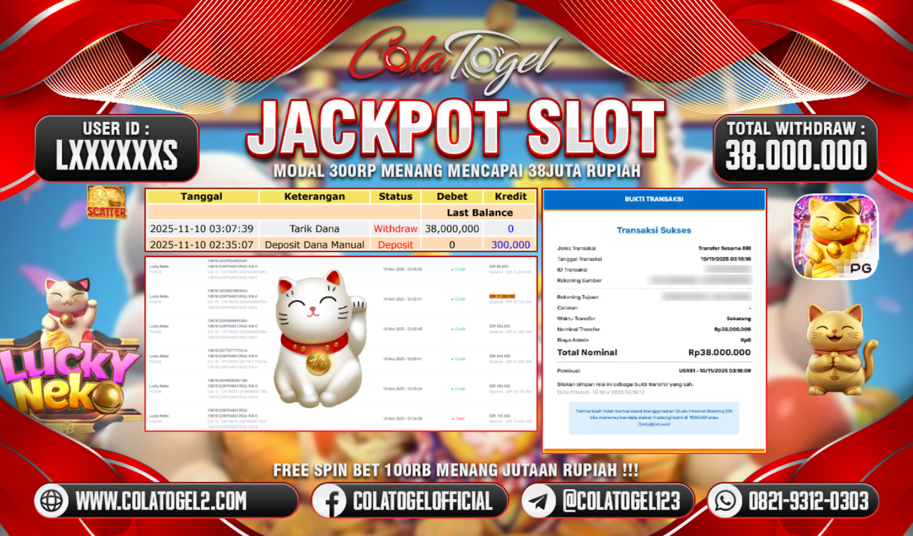 JACKPOT SLOT GACOR!!