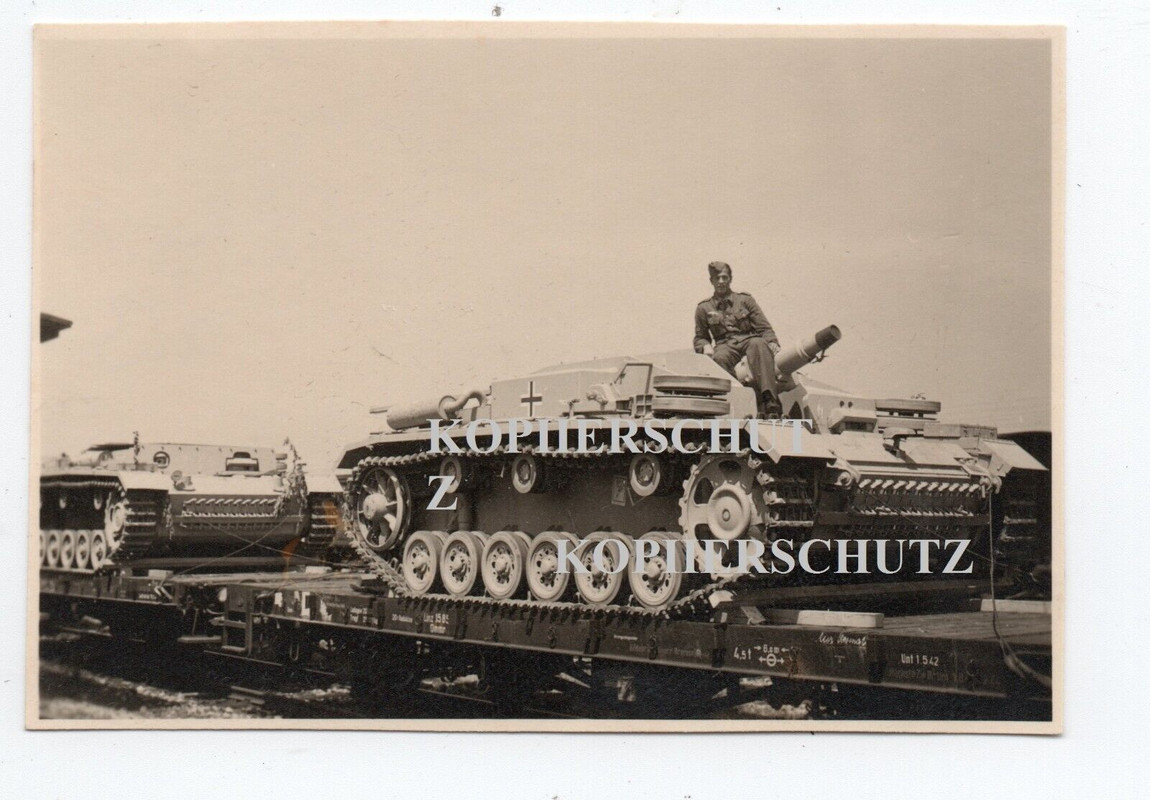 Eisenbahn Sturmgeschütz Panzer Tank Sdkfz Kette