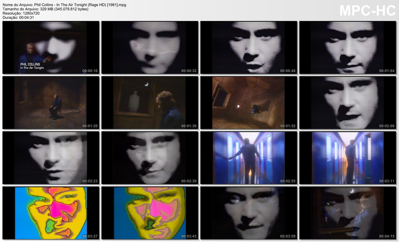 Phil Collins - In The Air Tonight (Rage HD) [1981]