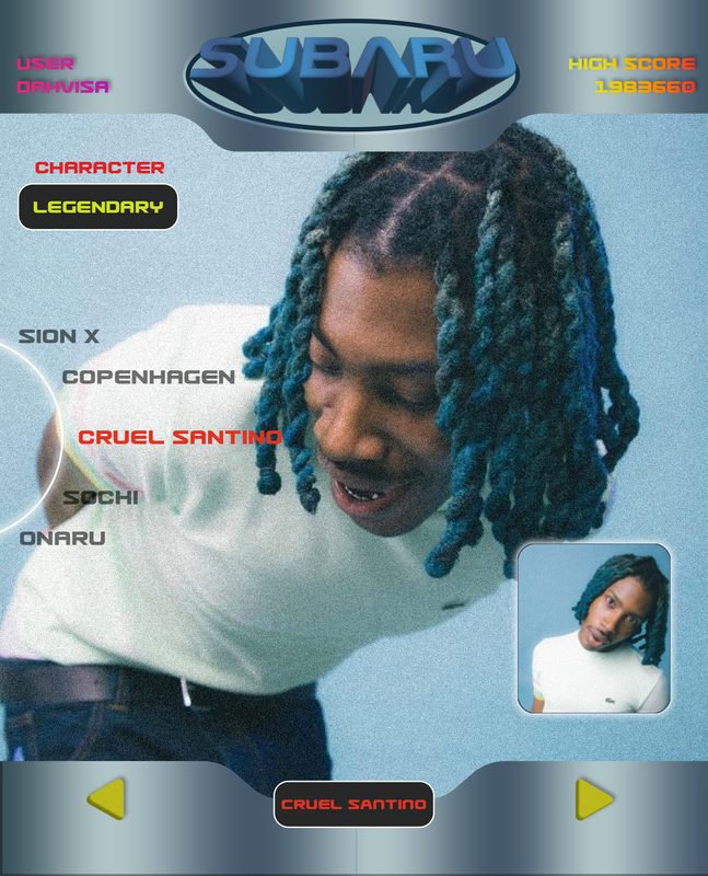 SUBARU GAME CHARACTER