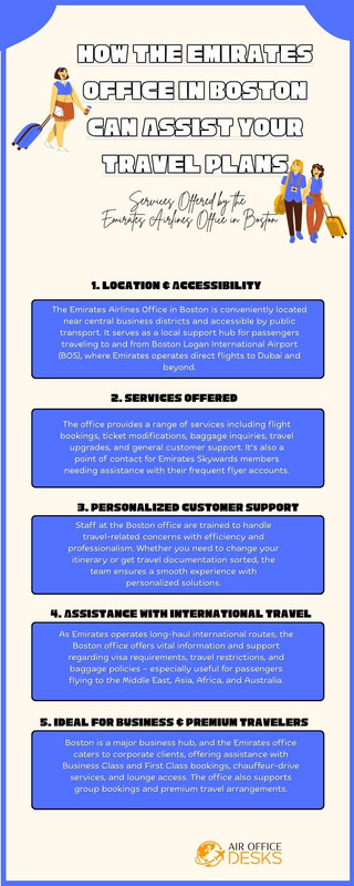 How the Emirates Office in Boston Can Assist Your Travel Plans