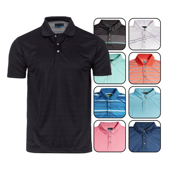 Shop Now and Save: 3-Pc PGA Tour Men’s Polo ONLY .15 at Proozy!