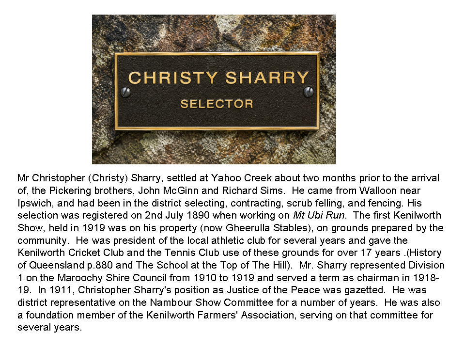 1891 Christy Sharry