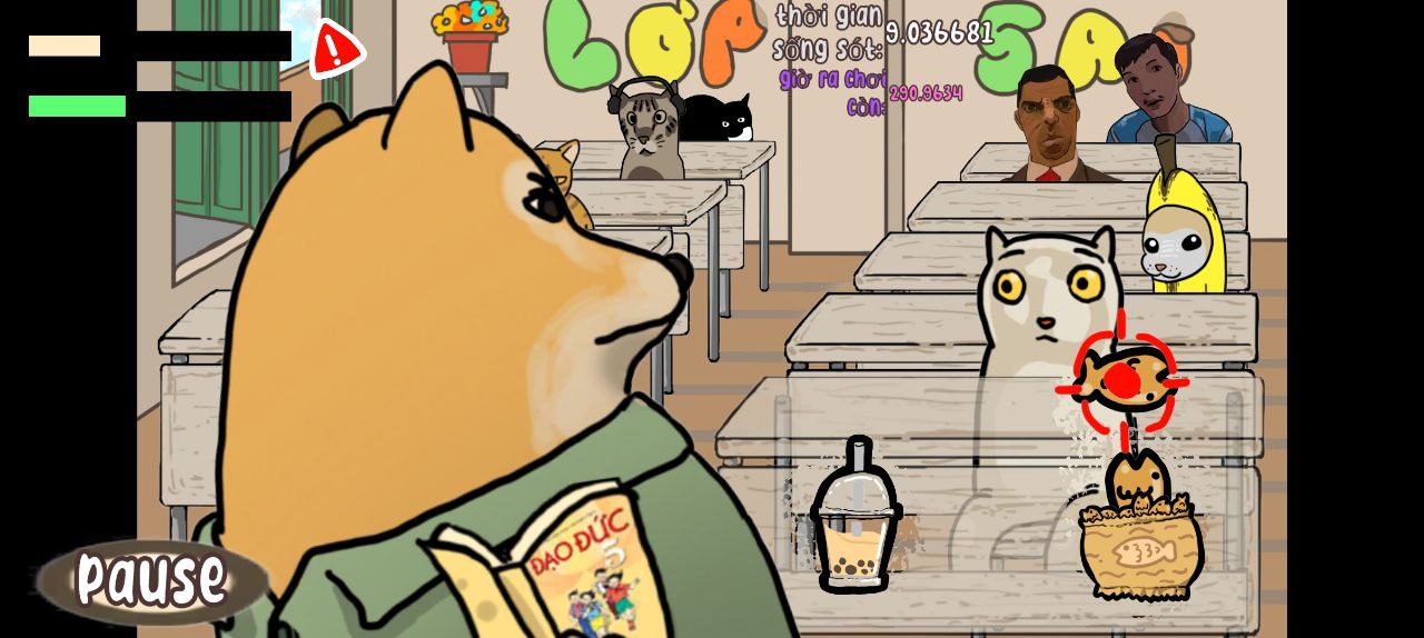 Cat Eat In Classroom APK