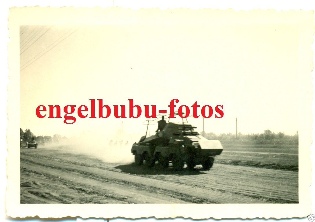 FOTO - OSTFRONT Juli´41 - Panzerspähwagen - 8-Ra