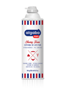 7533 | Espuma De Afeitar Algabo Men X 200 Ml