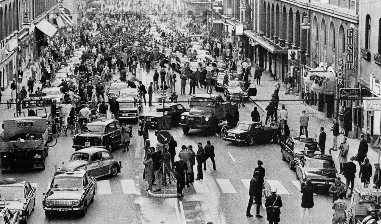 Kungsgatan_1967-Dagen H