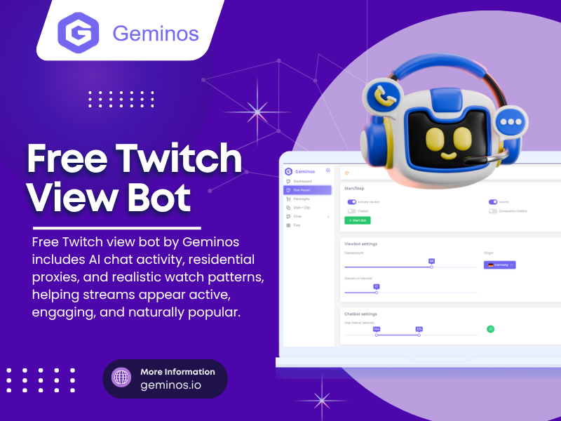 Free Twitch View Bot