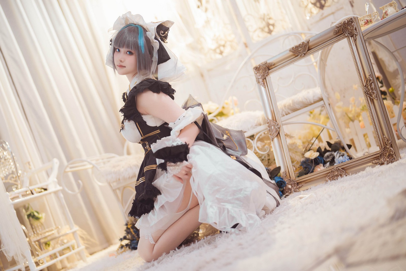 屿鱼 Yuyu 碧蓝航线 柴郡 Cosplay 写真图集｜Azur Lane（54P｜138MB）插图2