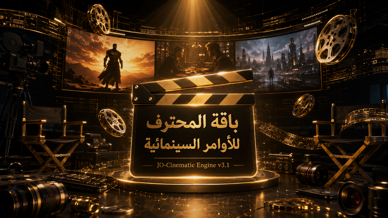 باقة المحترف للأوامر السينمائية
