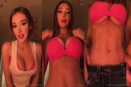 OnlyFans – Molly Eskam striptease show
