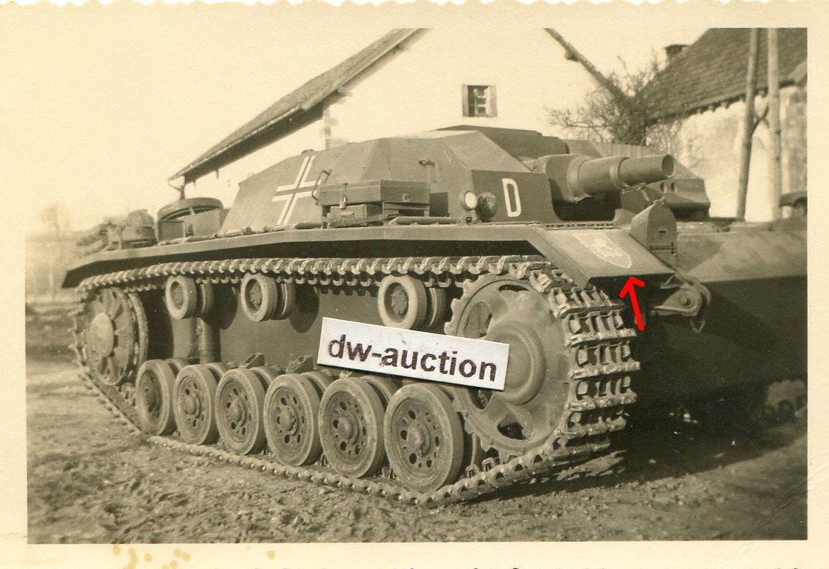 Sturmgeschütz Abt. , Stug mit Wappen
