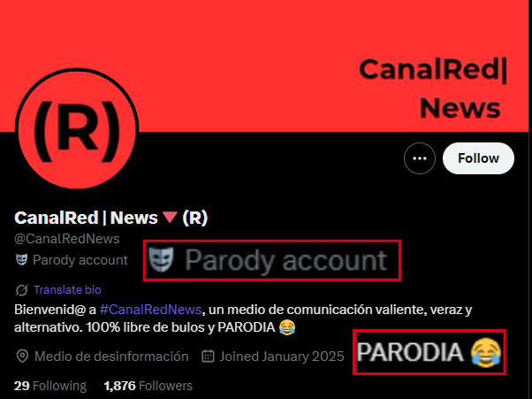 Fake CanalRed