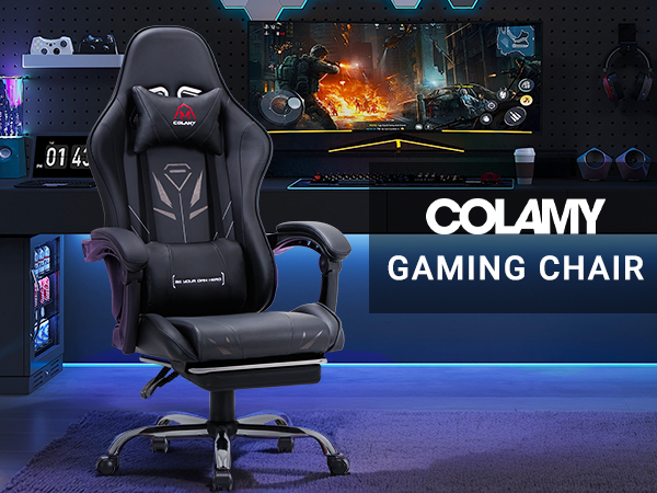 Chaise gaming ergonomique