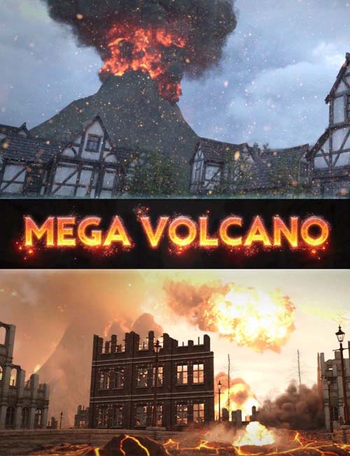 Iray Mega Volcano