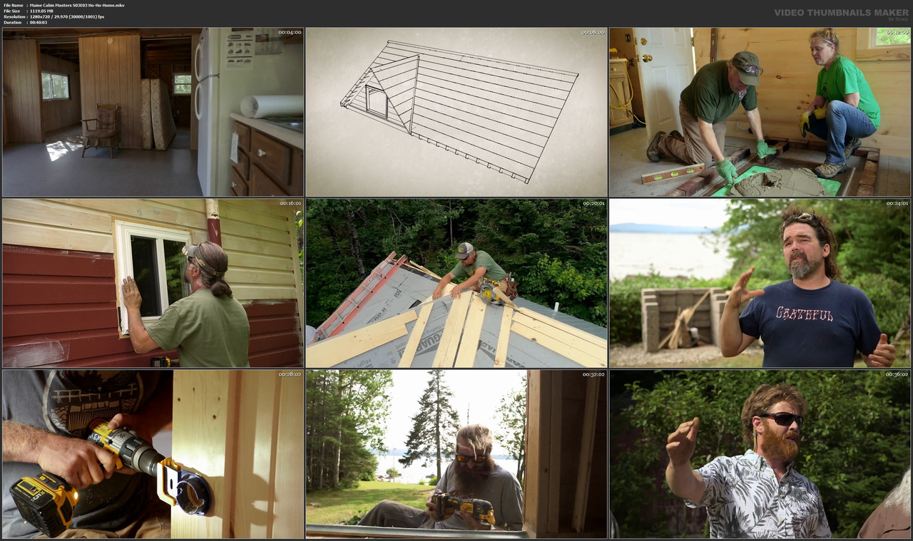 Maine Cabin Masters S03E03 Ho-Ho-Home.mkv
