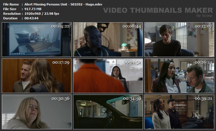 Alert Missing Persons Unit - S01E02 - Hugo.mkv