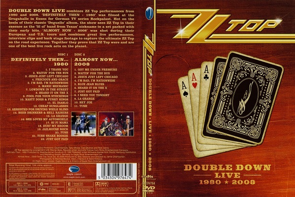 ZZ Top - Double Down Live 1980 & 2008 (2009)