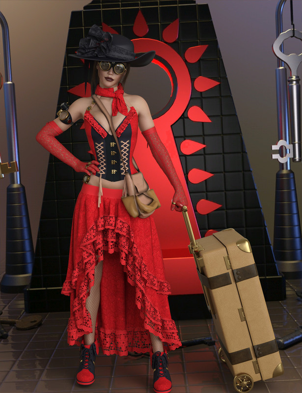 InStyle – dForce Fancy Punk Genesis 8 Females