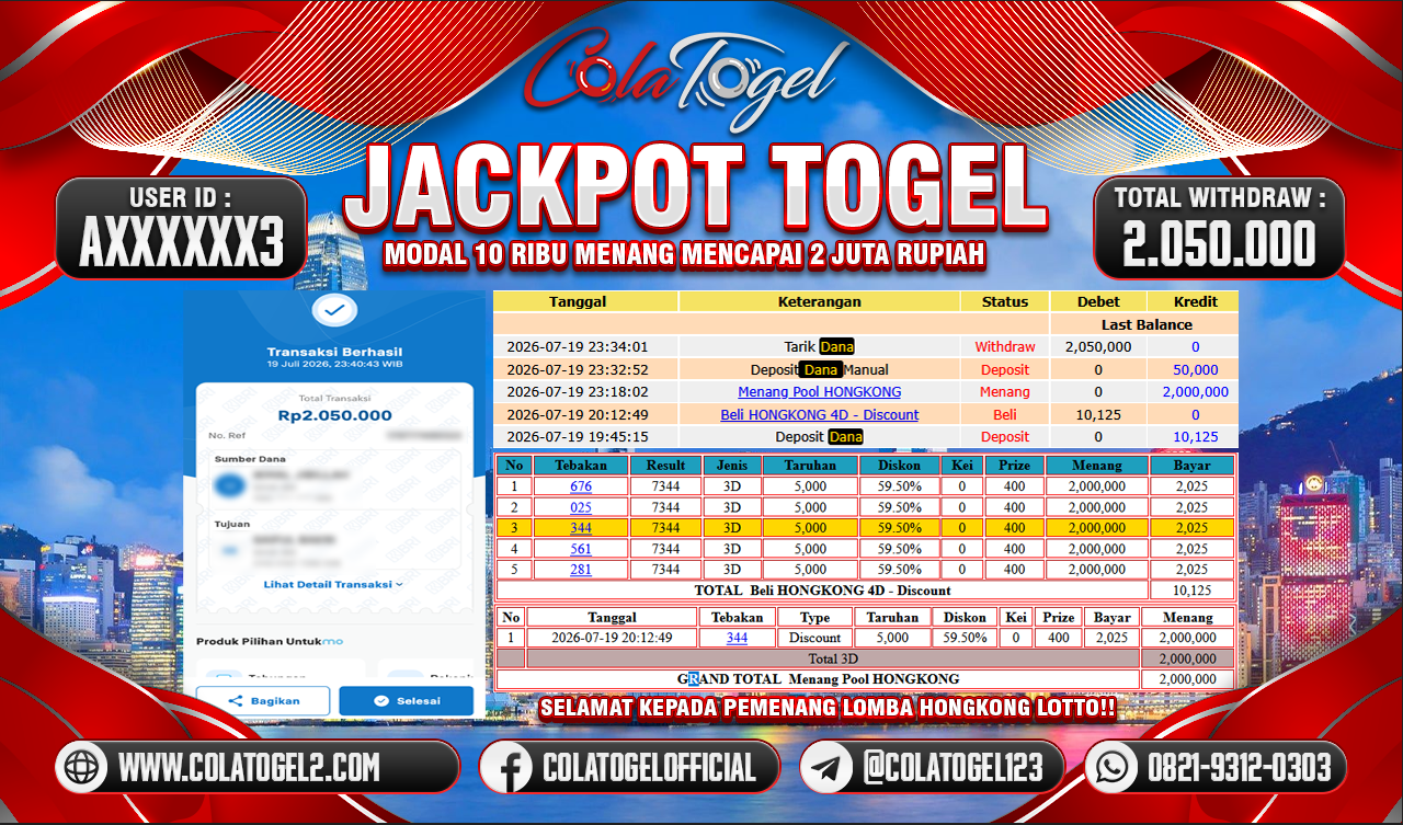 JACKPOT SLOT GACOR!!
