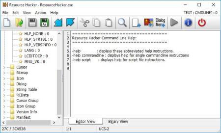Resource Hacker 5.1.8 Build 360