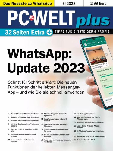Cover: Pc Welt Plus Magazin No 06 Juni 2023