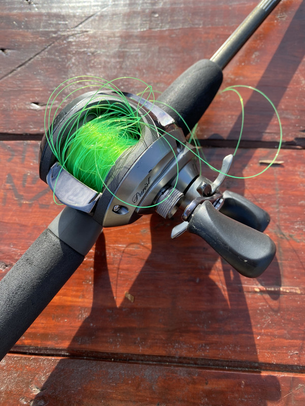 Prettiest Backlash Ya'll Ever Did See! - Fishing Rods, Reels, Line, and  Knots - Bass Fishing Forums