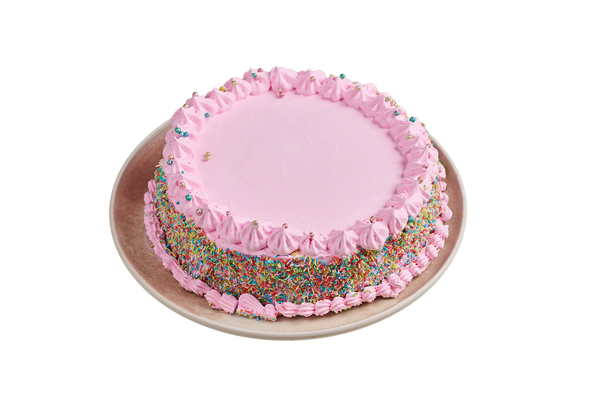 9 Inch Pink Cake
