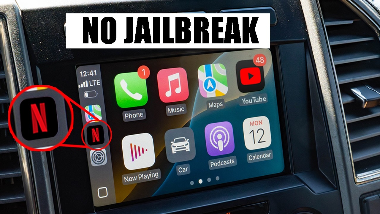 Watch Movies on Apple CarPlay