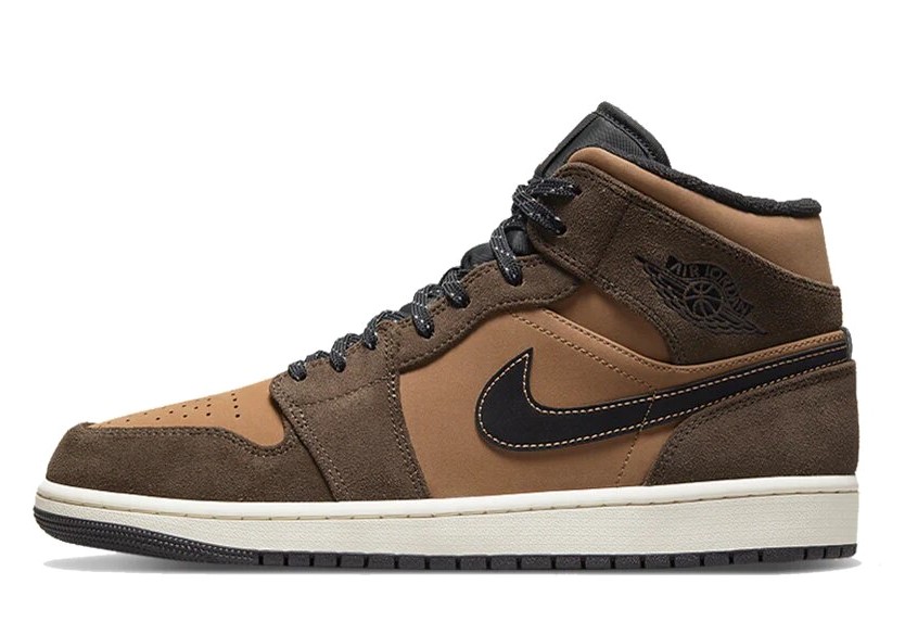 Nike AirJordan 1 Mid SE Dark Chocolate