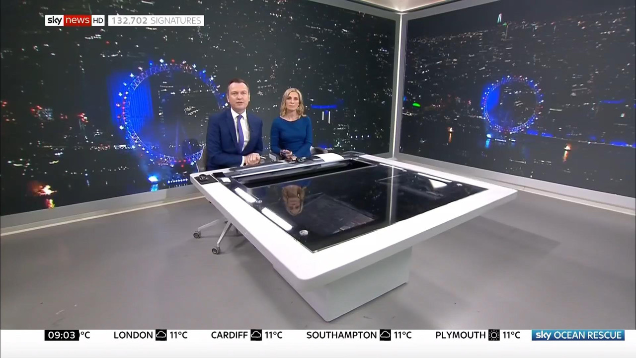 01 January - 09.00.00 - Sunrise. Stephen Dixon and Gillian Josep