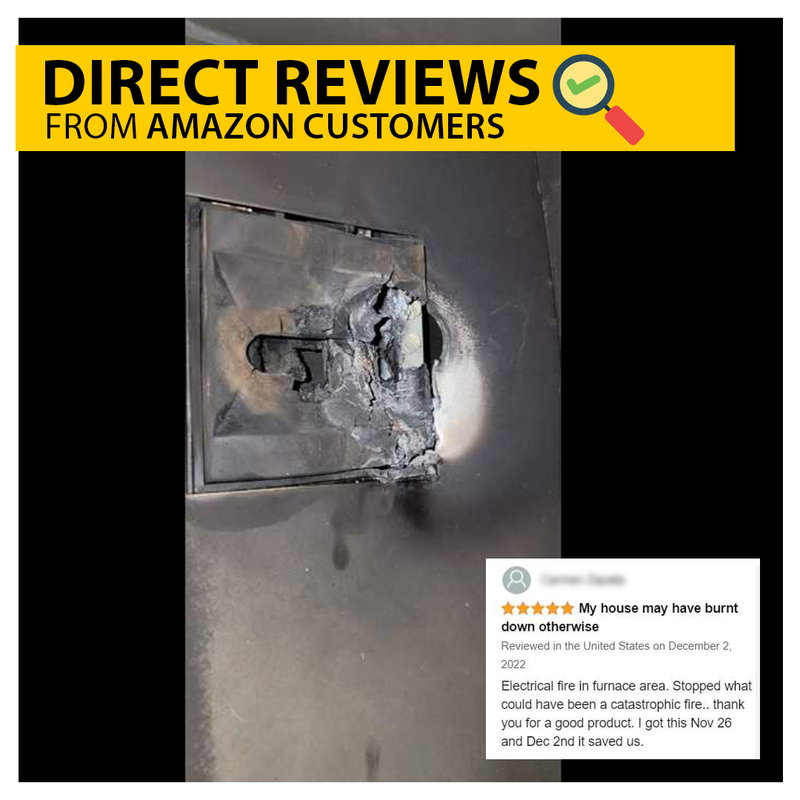 Verified Amazon Customer Review — My house may have burnt down otherwise